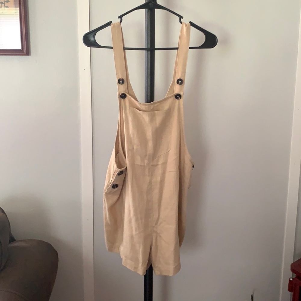 Beige romper, size medium, lightweight